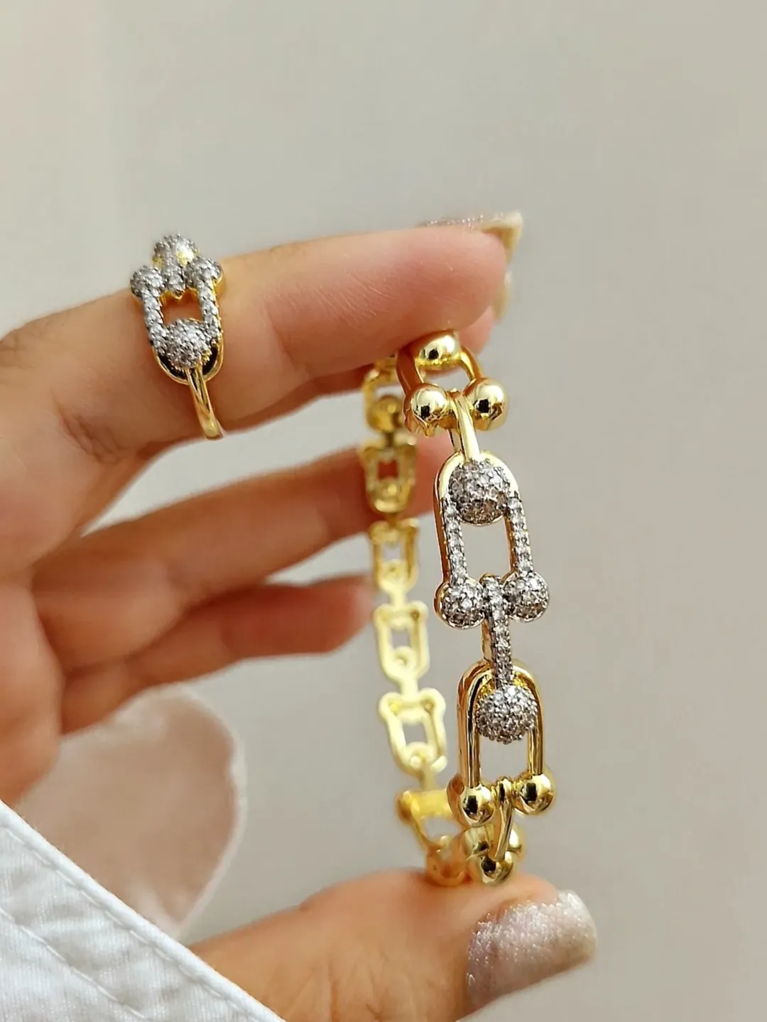 ست دستبند و انگشتر تیفانی