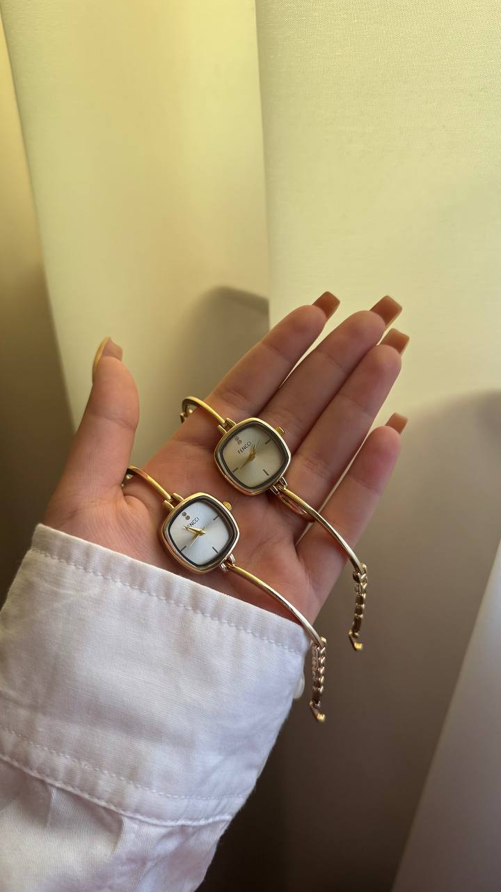 ساعت مچی زنانه مربعی