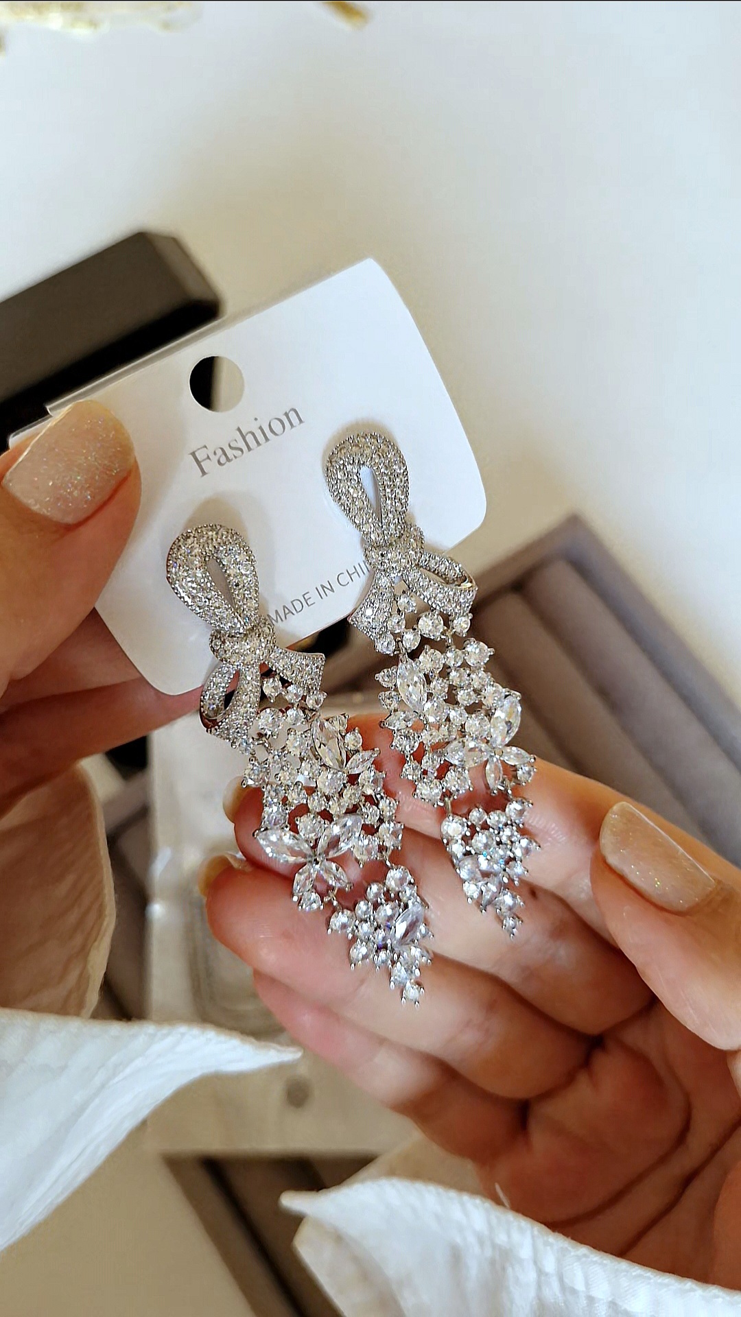 گوشواره جواهری